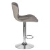 Набор 2 шт Стул барный DOBRIN BARNY, серый велюр (MJ9-75)