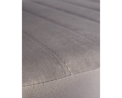 Набор 2 шт Стул барный DOBRIN CHARLY GOLD, серый велюр (MJ9-75)