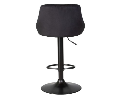 Набор 2 шт Стул барный DOBRIN LOGAN BLACK, черный велюр (MJ9-101)
