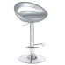 Стул барный DOBRIN DISCO, серебряный