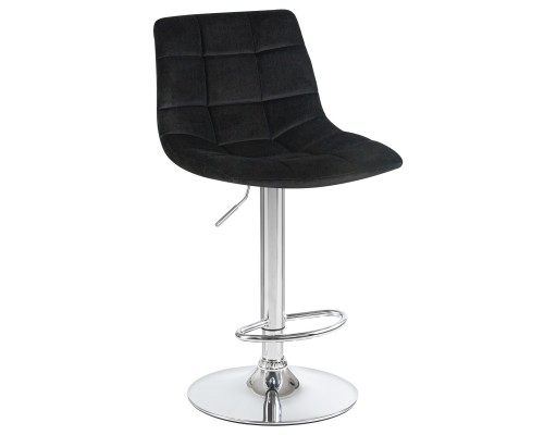 Набор 2 шт Стул барный DOBRIN TAILOR, черный велюр (MJ9-101)