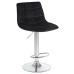 Набор 2 шт Стул барный DOBRIN TAILOR, черный велюр (MJ9-101)