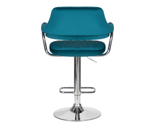 Набор 2 шт Стул барный DOBRIN CHARLY, морской волны велюр (MJ9-99)