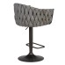 Набор 2 шт Стул барный DOBRIN LEON, графитовая ткань (LAR-275-21)