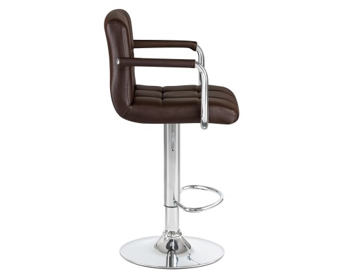 Набор 2 шт Стул барный DOBRIN KRUGER ARM, коричневый