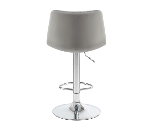 Набор 2 шт Стул барный DOBRIN TAILOR, серый велюр (MJ9-75)