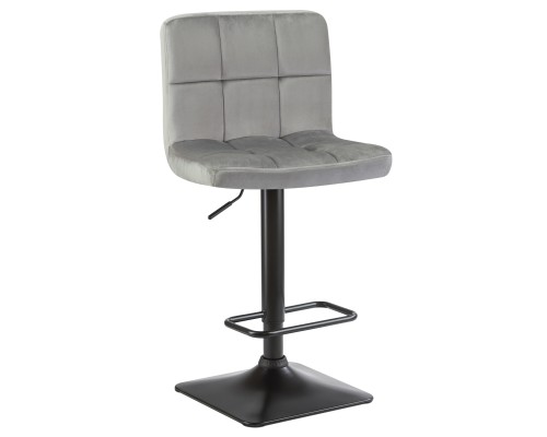 Набор 2 шт Стул барный DOBRIN DOMINIC, серый велюр (MJ9-75)