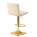 Набор 2 шт Стул барный DOBRIN GOLDIE, бежевый велюр (MJ9-10)