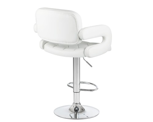 Набор 2 шт Стул барный DOBRIN TIESTO, белый