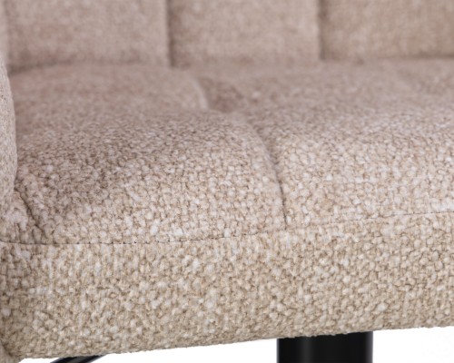 Набор 2 шт Стул барный DOBRIN RALF, бежевый твид (LEO26)