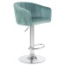 Стул барный DOBRIN DARCY, мятный велюр (1922-8)
