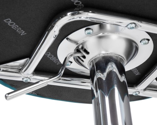 Набор 2 шт Стул барный DOBRIN CHARLY, морской волны велюр (MJ9-99)