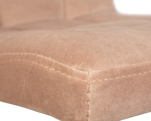 Набор 2 шт Стул барный DOBRIN DOMINIC, мокко велюр (MJ9-9)