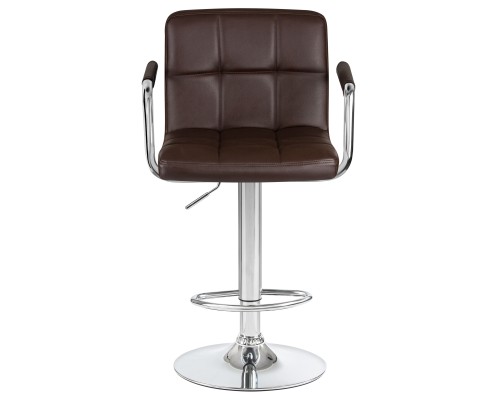 Набор 2 шт Стул барный DOBRIN KRUGER ARM, коричневый