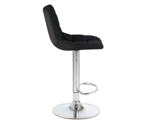 Набор 2 шт Стул барный DOBRIN TAILOR, черный велюр (MJ9-101)