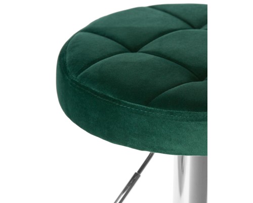 Табурет барный DOBRIN BRUNO, зеленый велюр (MJ9-88)
