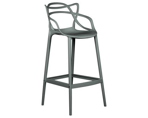 Набор 4 шт Стул барный DOBRIN MASTERS BAR, тёмно-серый (GR-04)