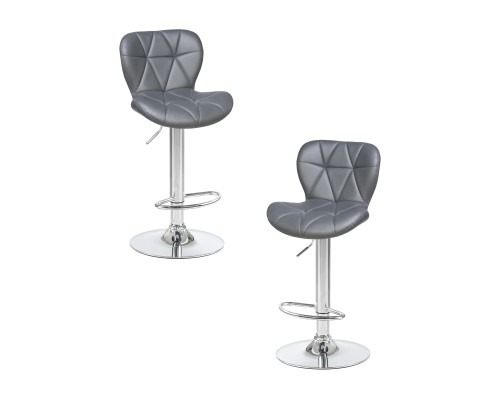 Набор 2 шт Стул барный DOBRIN BARNY, серый