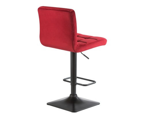 Набор 2 шт Стул барный DOBRIN DOMINIC, бордо велюр (MJ9-43)