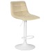 Набор 2 шт Стул барный DOBRIN TAILOR WHITE, бежевый велюр (MJ9-10)