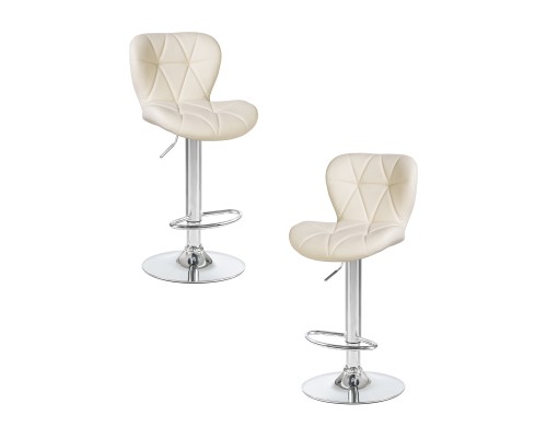 Набор 2 шт Стул барный DOBRIN BARNY, кремовый
