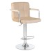 Набор 2 шт Стул барный DOBRIN KRUGER ARM, бежевый велюр (MJ9-10)