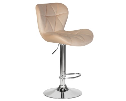 Набор 2 шт Стул барный DOBRIN BARNY, бежевый велюр (MJ9-10)