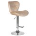 Набор 2 шт Стул барный DOBRIN BARNY, бежевый велюр (MJ9-10)