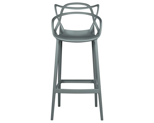Набор 4 шт Стул барный DOBRIN MASTERS BAR, тёмно-серый (GR-04)