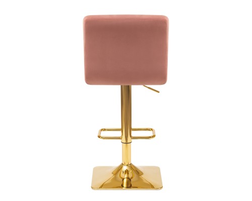 Набор 2 шт Стул барный DOBRIN GOLDIE, пудрово-розовый велюр (MJ9-32)