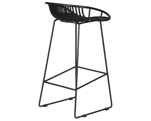 Набор 4 шт Стул барный DOBRIN FRANK, черный