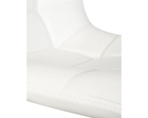 Набор 2 шт Стул барный DOBRIN TAILOR WHITE, белый PU