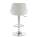 Стул барный DOBRIN LOGAN, белый