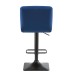 Набор 2 шт Стул барный DOBRIN DOMINIC, синий велюр (MJ9-117)