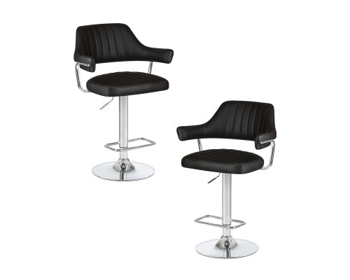 Набор 2 шт Стул барный DOBRIN CHARLY, чёрный