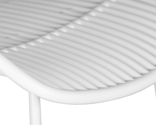 Стул барный DOBRIN FRANK, белый