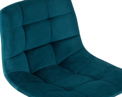 Набор 2 шт Стул барный DOBRIN TAILOR, морской волны велюр (MJ9-99)