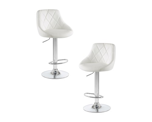 Набор 2 шт Стул барный DOBRIN LOGAN, белый