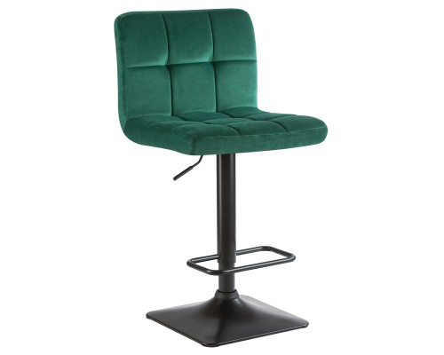 Набор 2 шт Стул барный DOBRIN DOMINIC, зеленый велюр (MJ9-88)
