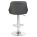 Стул барный DOBRIN LOGAN, серый