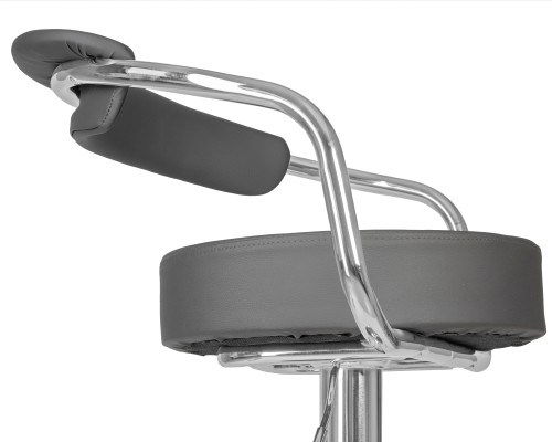 Набор 2 шт Стул барный DOBRIN MARTA, серый