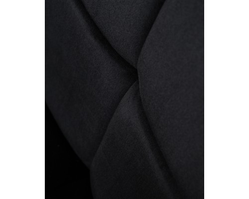 Набор 2 шт Стул барный DOBRIN KRUGER ARM, черный велюр (MJ9-101)