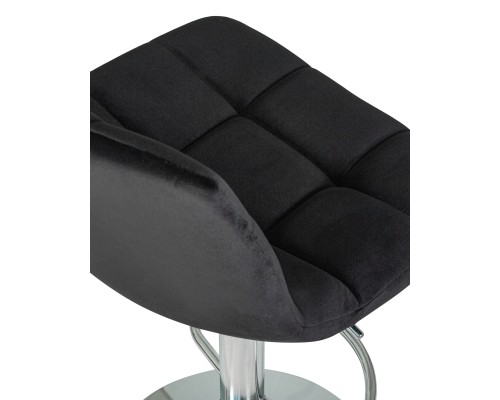 Набор 2 шт Стул барный DOBRIN TAILOR, черный велюр (MJ9-101)