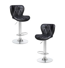 Набор 2 шт Стул барный DOBRIN BARNY, чёрный