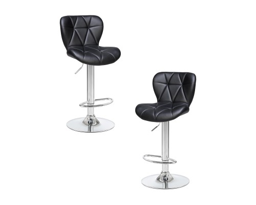 Набор 2 шт Стул барный DOBRIN BARNY, чёрный