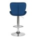 Набор 2 шт Стул барный DOBRIN BARNY, синий велюр (MJ9-117)
