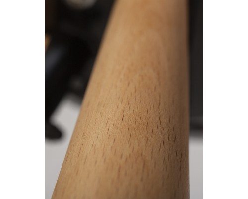 Стул полубарный DOBRIN RONNI, ножки светлый бук, тёмно-серый (GR-04)