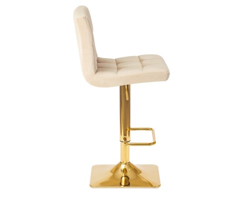 Набор 2 шт Стул барный DOBRIN GOLDIE, бежевый велюр (MJ9-10)