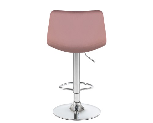 Стул барный DOBRIN TAILOR, пудрово-розовый велюр (MJ9-32)