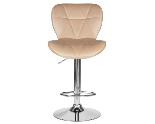 Набор 2 шт Стул барный DOBRIN BARNY, бежевый велюр (MJ9-10)